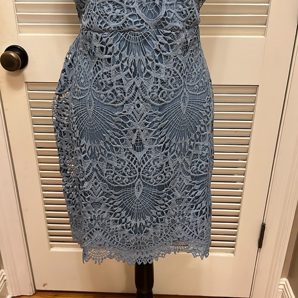 Lulus Truly Beloved Dress in Dusty Blue, Size XLarge, NWT - Picture 7 of 17